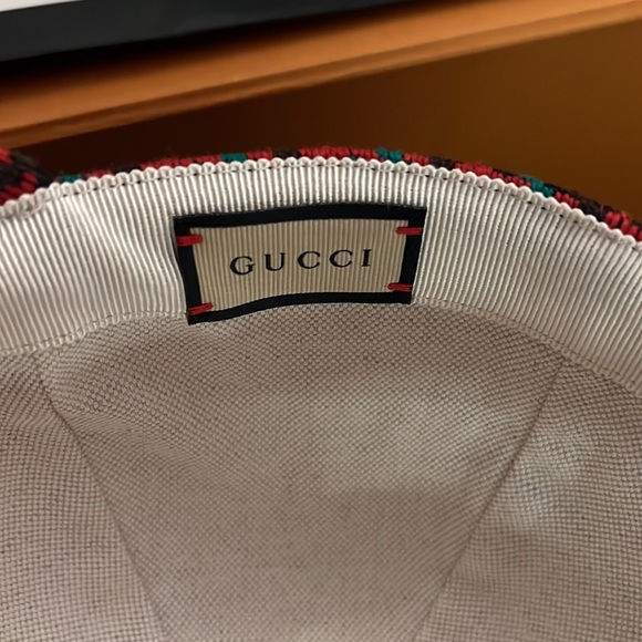 Gucci Red Green baseball cap - Picture 6 of 8